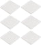 PATIKIL Lined Sticky Notes, 3 x 3 Inch, 6 Pads/Pack, 480 Sheets, Self-Stick Note Pads for Home Office Business, White