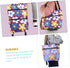 Cabilock Folding Tug Shopping Bag Rolling Cart Roller Cart Trolley Wheels Wheels Foldable Shopping Bags for Groceries