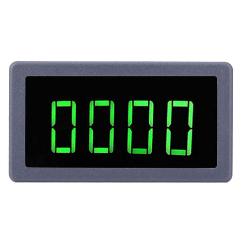 Digital LED Tachometer, 4 Digit RPM Meter for Motor Speed Measurement, NPN Hall Proximity Switch Sensor
