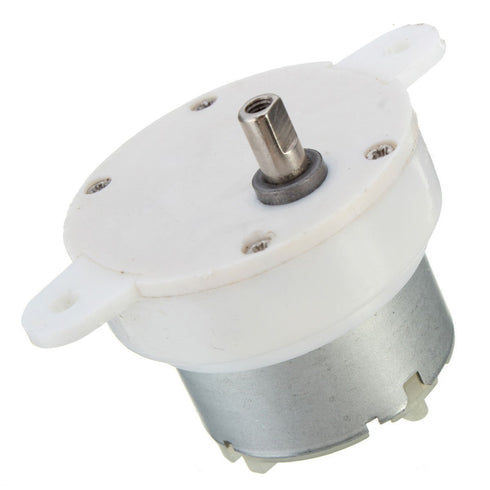 Yosoo DC 12V Geared Motor, 40mm Electric Motor Gear High Torque Slow Speed Small Motor Gear Box