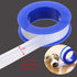 Teflon Plumbers Tape, PTFE Pipe Sealant & Plumbing Thread Tape, White Pipe Sealing Water Seal for Shower Head (1/2 by