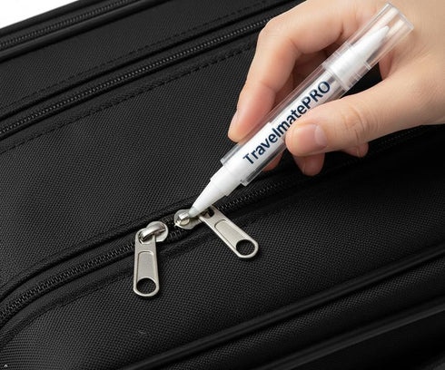 Travelmate Pro Luggage Wheel Lubricant Pen Fix Stuck Suitcase Wheels Instantly Smooth Rolling Travel TSA Approved