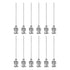 12pcs 20Gauge Stainless Steel Dispensing Needles, 1 1/2" Blunt Tips Luer Lock for Thick Liquids, Ink, Glue, Lab Use