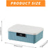 Lockable Storage Container Bin, 4.2 Gallon Heavy Duty Plastic Organizer Box with Combination Lock, Usable for Item or