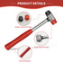 Rubber Mallet, Small Rubber Hammer for Vinyl Flooring, Tile, Crafts, Jewelry Making