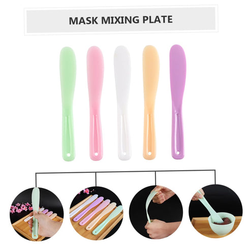 5 Pack Reusable Mask Mixing Rods and Stirring Plates