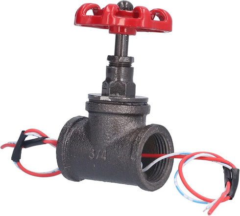Retro Industrial 3/4in Stop Valve Rotating Light Switch, Unique Design for Table Pipe Lamp, Steampunk