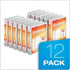 Cardinal Economy 3-Ring Binders, 1.5", Round Rings, Holds 350 Sheets, ClearVue Presentation View, White, Carton of 12