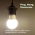 16Ft E26/E27 1 Pack, Plug in Pendant Light Cord - Hanging Light Kit Light Socket Hanging Lantern Lamp Cord with On/Off