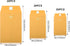 Zonon 100 Pieces Clasp Envelopes, Kraft Paper Catalog Clasp Envelope for Filing, Storing, Mailing Documents