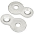 Bonsicoky 8 Pack 20, Figure Desk Fasteners, of Heavy-Duty Metal Table Connectors, Secure Tabletop to Frame, Silver