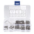 212Pcs M3 Inner Hex Concave End Stainless Steel Grub Screws Kit with Installing Tools