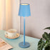 1 Pack 3 Dimmable Counter Pickmesh Scalloped Edge Cordless Table Lamp Color LED Rechargeable Battery Desk Light Modern