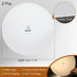 2 11.5" 3/8" 1.7mm 12-14" PATIKIL Lampshade Diffuser, Pcs Diameter with Center Hole Round Diffuser Thick for Drum