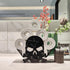 8 Teaeeno Skull Toilet Paper Holder - Animal Toilet Paper Storage, Funny Bathroom Decor, Metal Holder for Extra Rolls