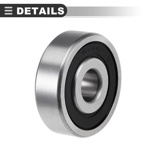 Motoforti Universal Motorcycle Ball Bearing, Carbon Steel, Silver Tone, 10 Pc