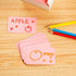 Blank Paper Message Card Business Cards, Vocabulary Word Card Index Cards - About 100 pcs (Pink)