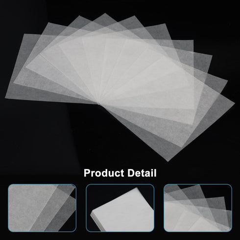stonylab Weighing Paper, 75 x 75 mm Nitrogen-free Sample Weighing Papers, Pack of 500 for Laboratory Research