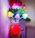 AUSAYE Sensor LED Night Light Plug-in Nightlight, Color Changing Lamp Rose Flower Mushroom Night Light for Kids Adults