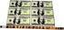 Realistic Looking $100 Bill Erasers (36 Pack), Almost 3" x 1.25" Rubber for School Student Incentive