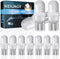 Keiurot T10 555 Bulb, 194 DC AC 6V 6.3V for Pinball, Warm White Nonpolarity, Pack of 10