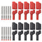 WMYCONGCONG 10 PCS Safety Fully Insulated 4mm Banana Plugs, DIY Wire Solder Male Stackable Connectors