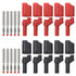 WMYCONGCONG 10 PCS Safety Fully Insulated 4mm Banana Plugs, DIY Wire Solder Male Stackable Connectors