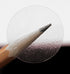 ChromaLabel 1 Inch Clear Labels Wafer Seals, 500 Per Roll, Non-Perforated Transparent Stickers for Secure Mailing
