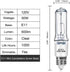 4-Pack JDE11 120V 50W Bulbs, E11 T4 Bulb, 600LM 2700K Dimmable Halogen Mini Candelabra Base Light Warm White