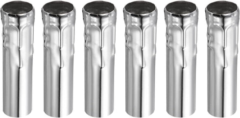 MECCANIXITY Candle Socket Covers, 4 Inch Tall Chandelier Sleeves Bulb Light Base