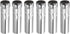 MECCANIXITY Candle Socket Covers, 4 Inch Tall Chandelier Sleeves Bulb Light Base