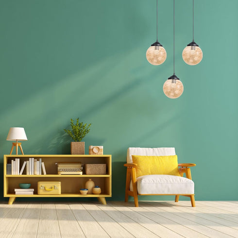 Generic 5.9 Diameter,2.56-2.75 Glass Globe Shade:Clear Globe Shade Fitter Opening Lamp Shade for Wall Sconces