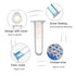 2ml Microcentrifuge Tube - PCR Tube with Flat Cap(1000pcs),Graduated-Polypropylene Plastic