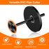 Inside Pipe Cutter for PVC Pipe, Adjustable Depth Gauge Cutter Tool Set with 6 Black Blades, 4" Hex Shank