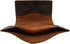Hide & Drink Journal Cover for Moleskine Hard Cover Sketchbook XXL Size 8.5 x 11 in., Full Grain Leather, Bourbon Brown