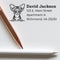 Oriental Shorthair Cat Personalized Return Address Stamp for Thank You Cards, Letters