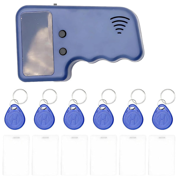 Deskium Handheld Reader Writer Id Copier, 125 Khz, With 6 Cards And Key