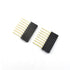 ZYAMY 30pcs 2.54mm 6Pin 8Pin 10Pin Female Socket Pin Header Strip Kit, Single Row Straight, 11mm Long Needle Stackable