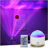 HUMIIEYE Northern Light Projector, Battery Operated Aurora Night Light, 16 Colors Galaxy