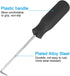 PATIKIL O-Ring 90 Degree Pick 142mm, Oil Seal Gasket Precision Screwdriver Puller Removal Tool, Black