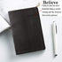 Lemical Thick Leather Journal Notebook, 720 Pages, B6 Hardcover, 360 Sheets Lined Paper, Ideal Gift for Travel