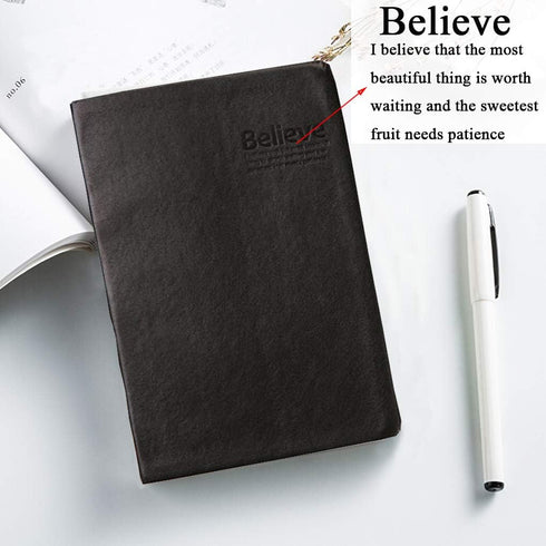 Lemical 720 Pages Thick Journal - Leather Notebook with Gift Box & Pen, Lined Paper Travel Diary for Writing