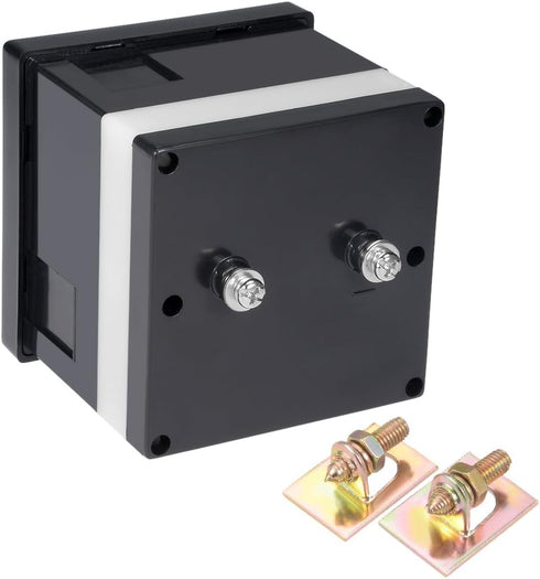 uxcell AC 0-50A Analog Panel Ammeter Gauge: Ampere Current Meter 6L2 with 1.5 Error Margin