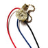 BEIDUOYANG 3-Wire 3 Wall Lights Switch On-Off Ceiling Fans Beaded Ball Pull Chain Switch Replacement Easy To Install