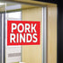 Fastasticdeals 36x24Inches Decal Stickers Multiple Sizes Pork Rinds Outdoor Advertising Printing B Industrial Vinyl