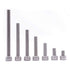 M5-0.8 x 16mm Socket Head Cap Screws Bolts, 304 Stainless Steel, 50 PCS, Allen Socket Hex Drive