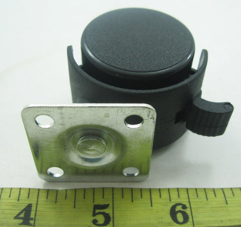 Hnfshop Set of 4 Pcs Furniture Swivel Caster/Wheel Replacement Part for Chair/Table (Dia 1.5 inches)