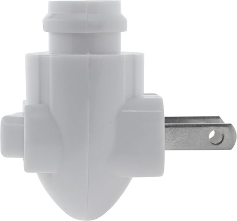 4 Bulb, Pack 4 Projectpak Plug in Night Light Module Includes Watt White Plastic, Great for Making Your Own DIY