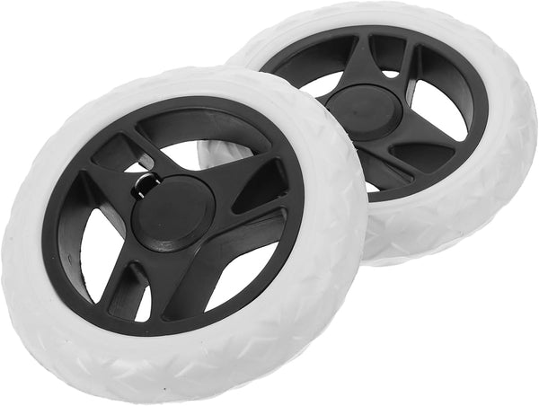 Ipetboom 2pcs Utility Cart Wheels Replacement Laundry Rolling Cart Caster Wheels for Grocery