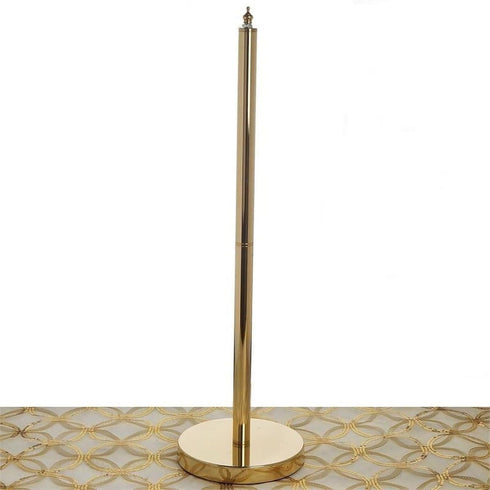 Gold Chandelier Stand - Universal Display for Elegant Decor